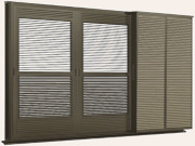 可動ルーバー雨戸